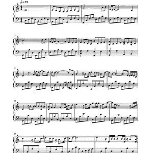 A Whiter Shade of Pale - Piano Solo - Digital Sheet Music - Key of C