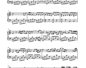 A Whiter Shade of Pale - Piano Solo - Digital Sheet Music - Key of C