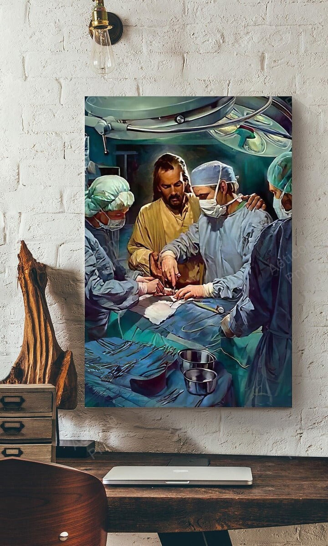 Surgeon Jesus Blessed Operation Canvas Poster Surgeon Gallery - Etsy