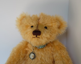 Viscose -14 yard Fat German Viscose Fur Fabric for Teddy Bear Making Arts /& Crafts in Intercal/'s Color 103S-Golden Yellow Quality VIS1