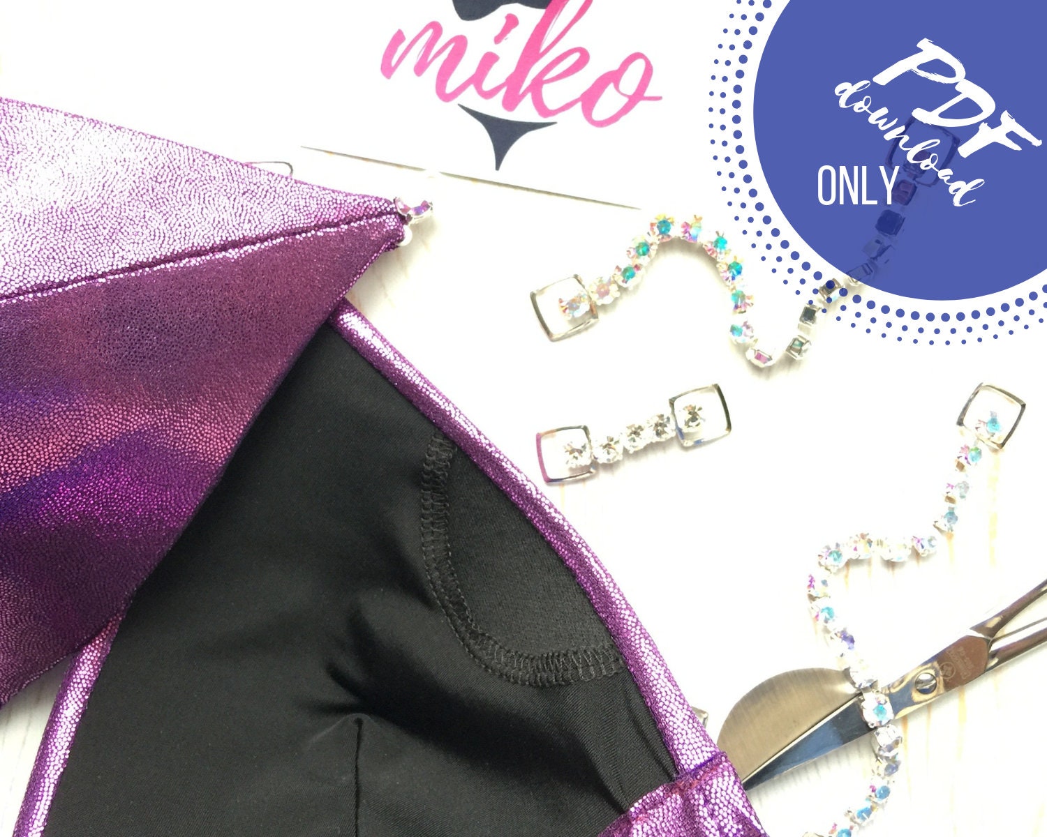 Molded Bra Cup Sewing Pattern sizes A through F DDD Etsy