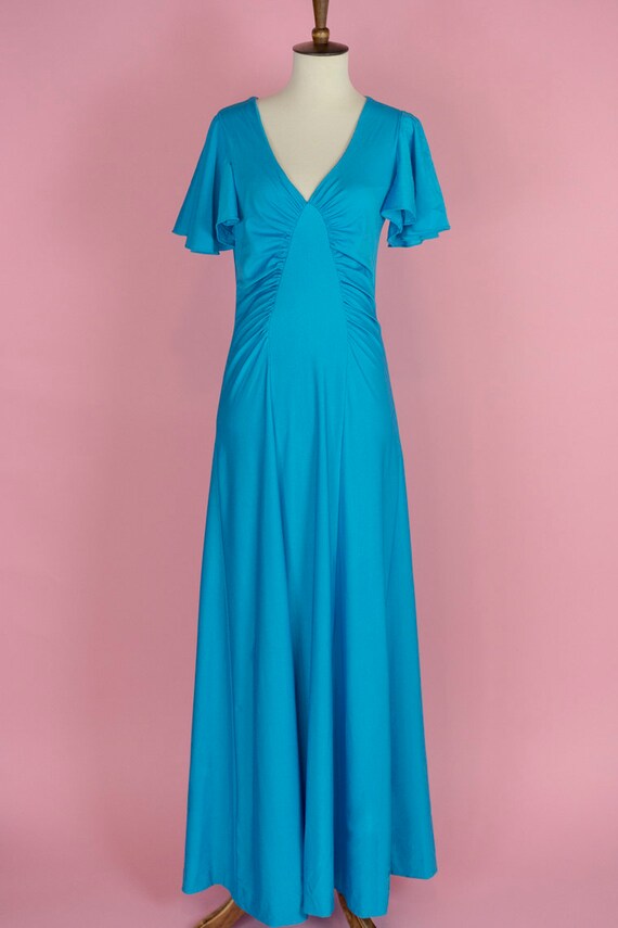 slinky maxi dress