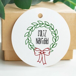 単一行 SVG-フェリス ナヴィダ クリスマス リース