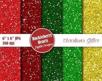 Digital Glitter Paper, Christmas Glitter Paper, Glitter Paper, Glitter Texture