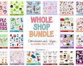 Lifetime Access Membership, Whole Shop Bundle, Entire Store, Lifetime Subscription, Commercial Use