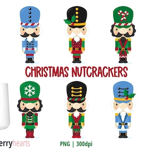 Clipart di Natale, Clipart di Schiaccianoci, Schiaccianoci di Natale, Stampabile, Uso Commerciale, #CP702
