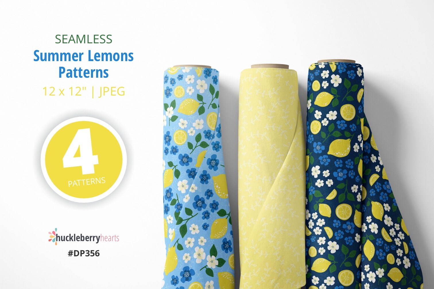 Lemon Pattern, Lemon Digital Paper, Lemon Seamless Pattern, Lemon ...