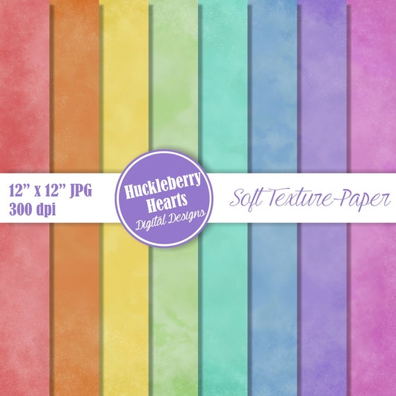 Digital Grunge Texture Paper, Texture Paper, Digital Texture Paper, Pink, Blue, Purple, Green, Yellow, Printable