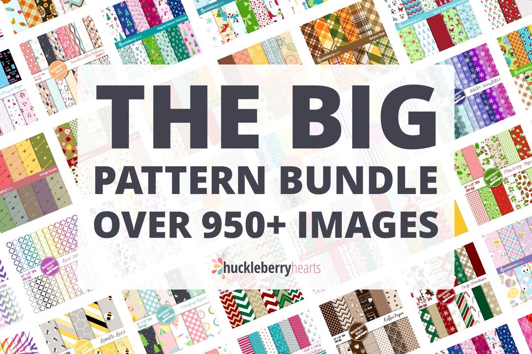 Digital Pattern Bundle, Digital Patterns, Seamless Pattern Bundle ...