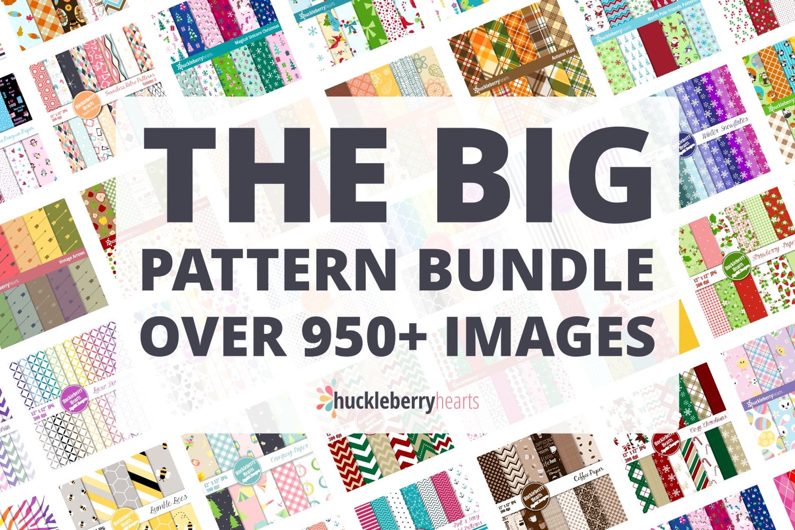 Digital Pattern Bundle, Digital Patterns, Seamless Pattern Bundle ...