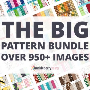 Digital Pattern Bundle, Digital Patterns, Seamless Pattern Bundle, Printable, Small Commercial Use