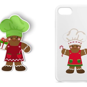 Gingerbread Clipart, Gingerbread Chef Clipart, Christmas Clipart ...