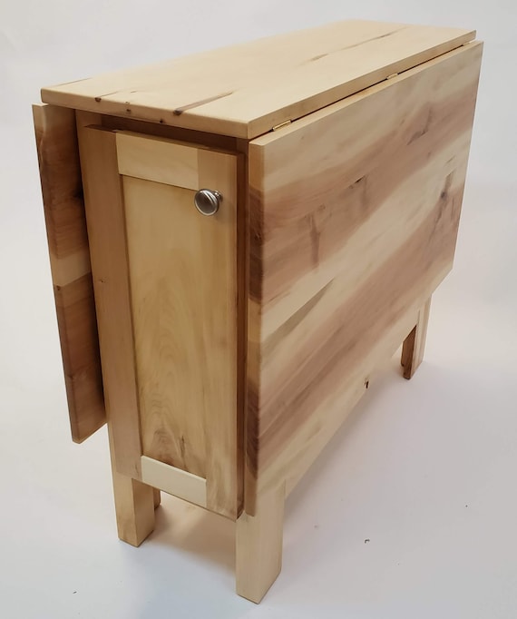 Maple Drop Leaf Dining Table Etsy UK
