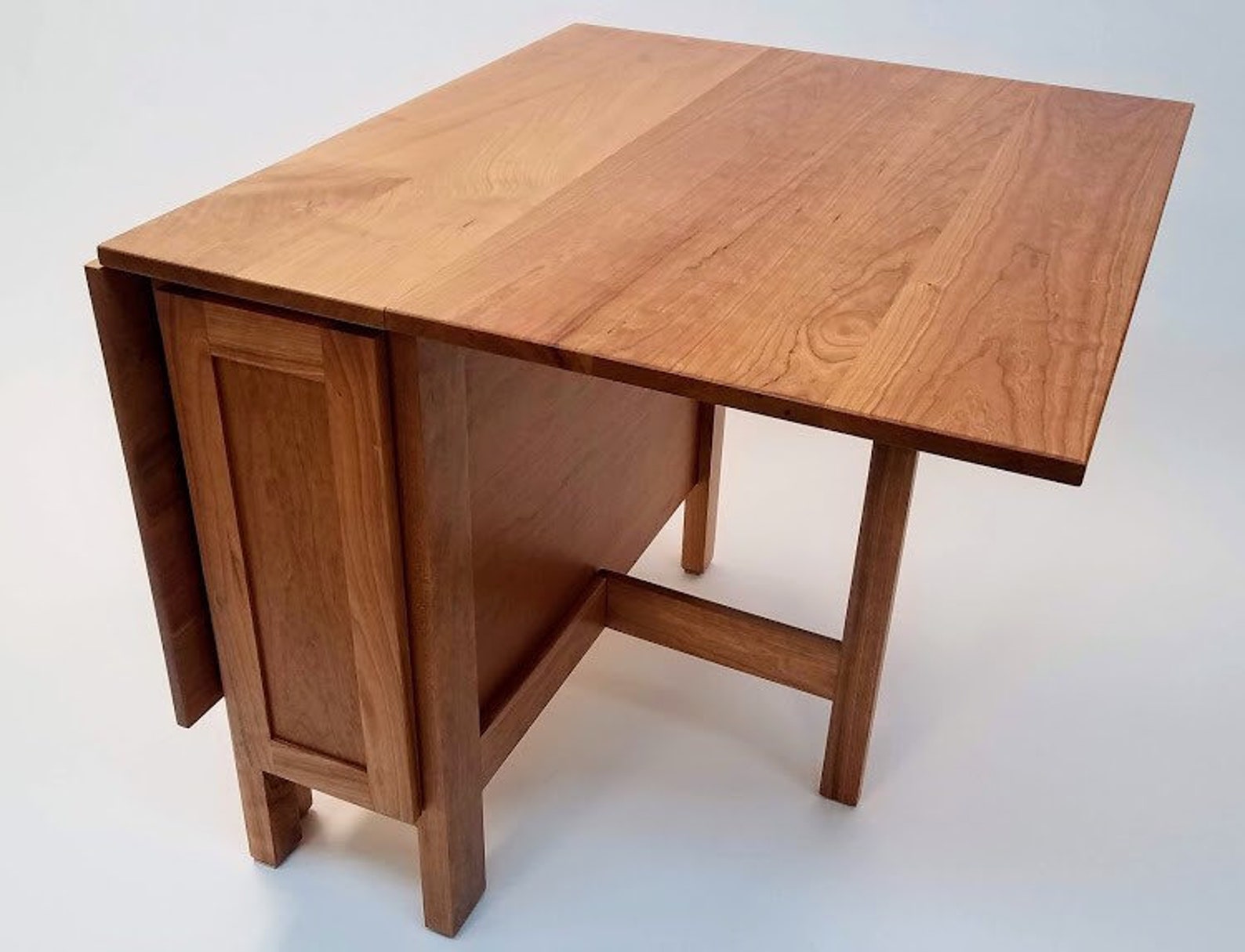 Cherry Drop Leaf Dining Table - Etsy