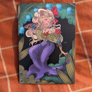 Fairy queen blank greetings cards