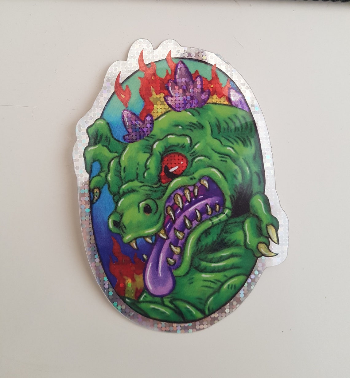 REPTAR Glitter Sticker (pride Collection) - Etsy
