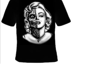 Marilyn Monroe Skull - Etsy