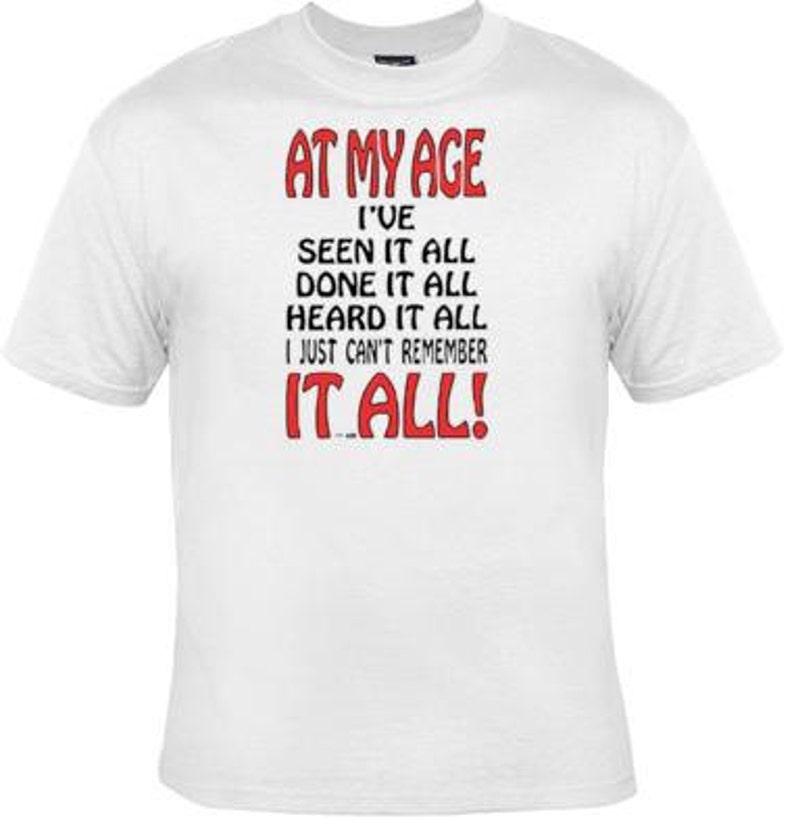 age tee shirts