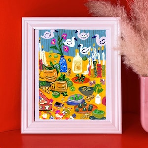 Moscow Mule Cocktail Print