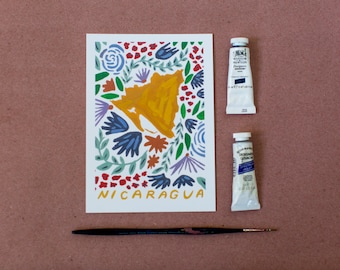 Nicaragua Print