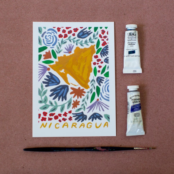 Nicaragua Print