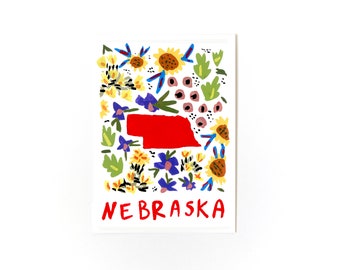 Nebraska print