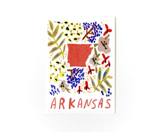 Arkansas Print