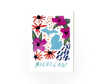 Michigan Print