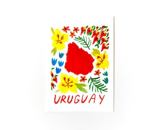 Uruguay Print