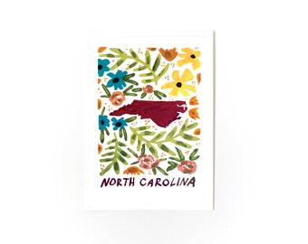 North Carolina Print