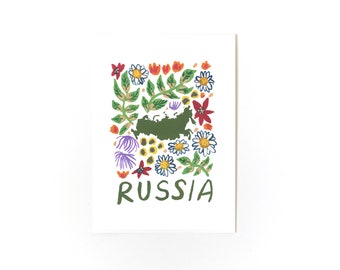 Russia Print