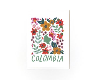 Colombia Print