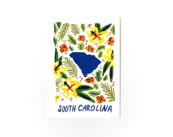 South Carolina Print