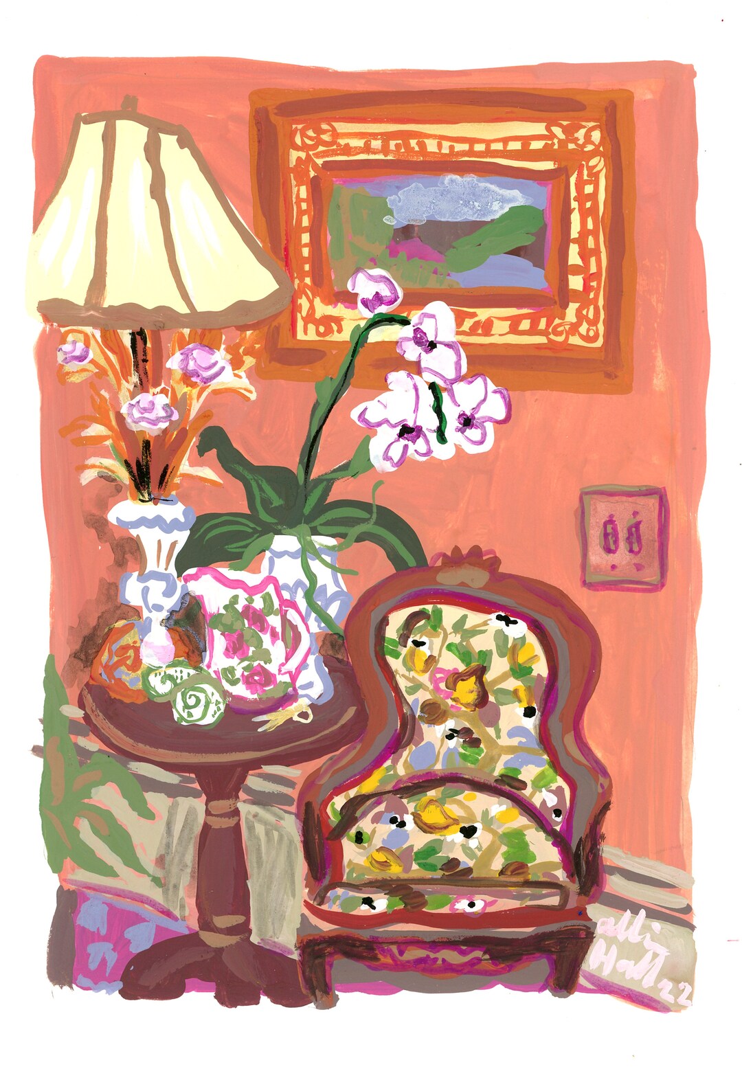 Days Parlor Parlor Day Still Life Print - Etsy