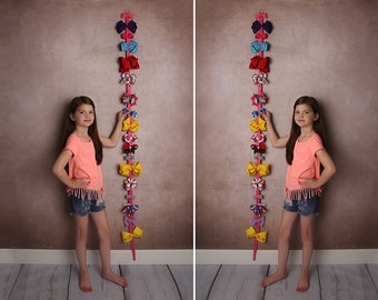 6 Feet Hair Bow Holder, Bow Holder, Hair Bow Organizer, Bow Organizer, You Choose Your Color!