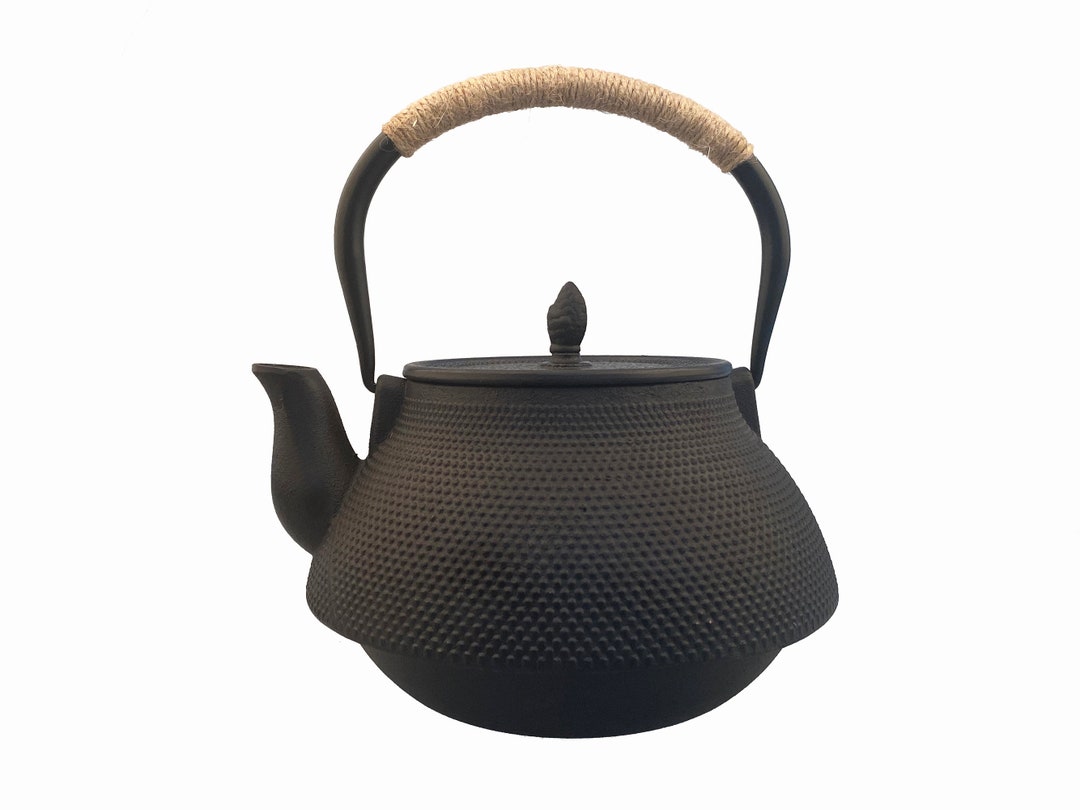 MCT015 2.2L Cast Iron Teapot Good Heavy Quality Floral Etsy