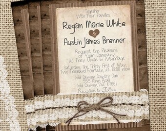 Cute Wedding Invites Etsy