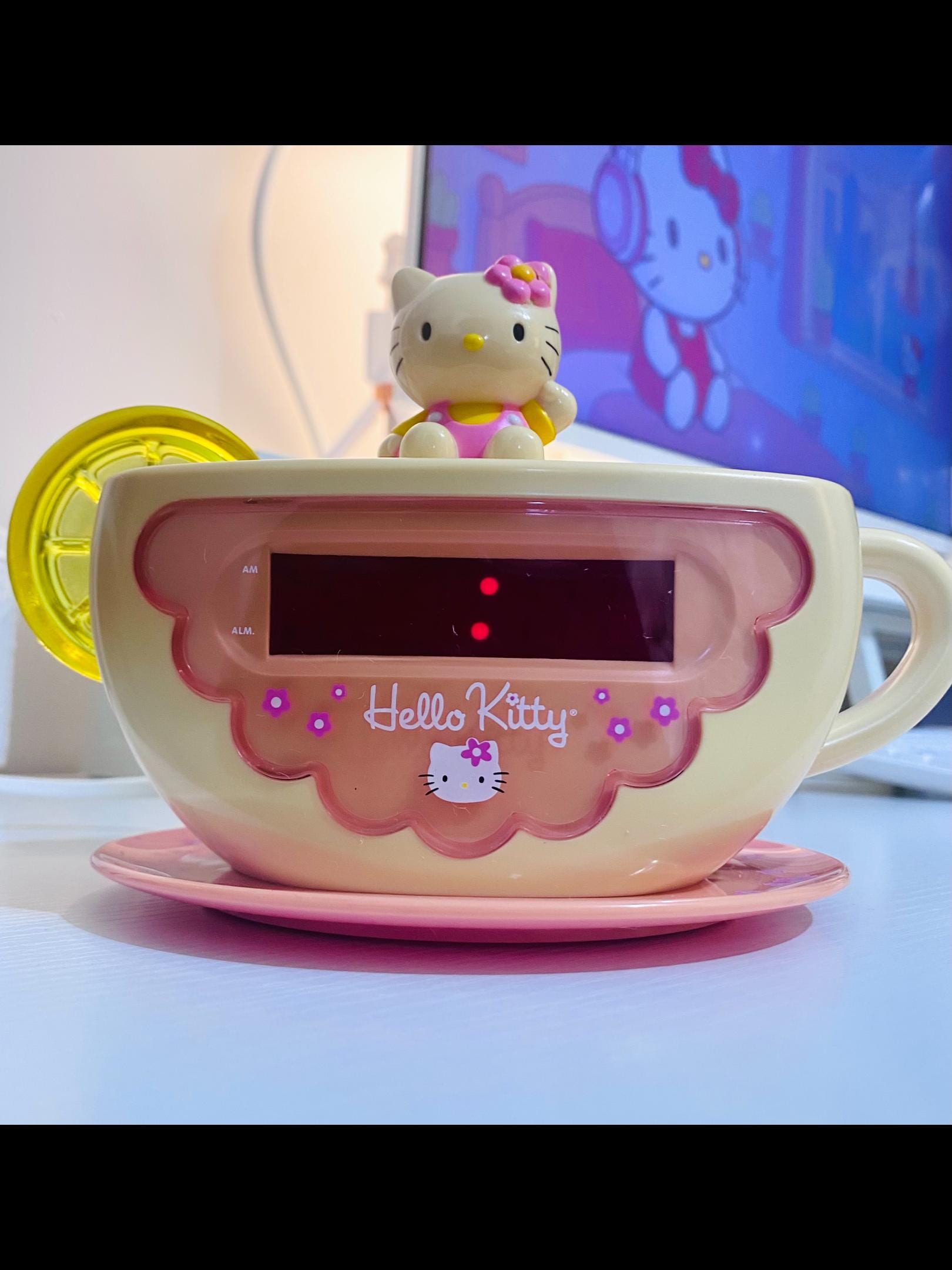 Hello Kitty Tea-cup Alarm Clock KT2055 - Etsy