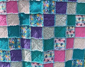 Lilo & Stitch Rag Quilt