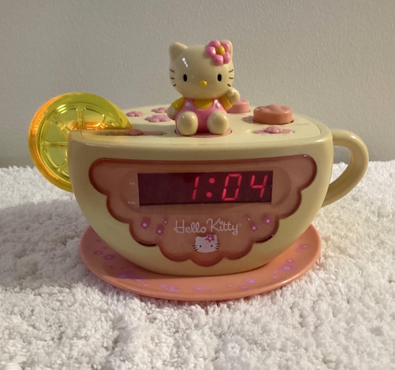 Hello Kitty Tea-cup Alarm Clock KT2055 - Etsy