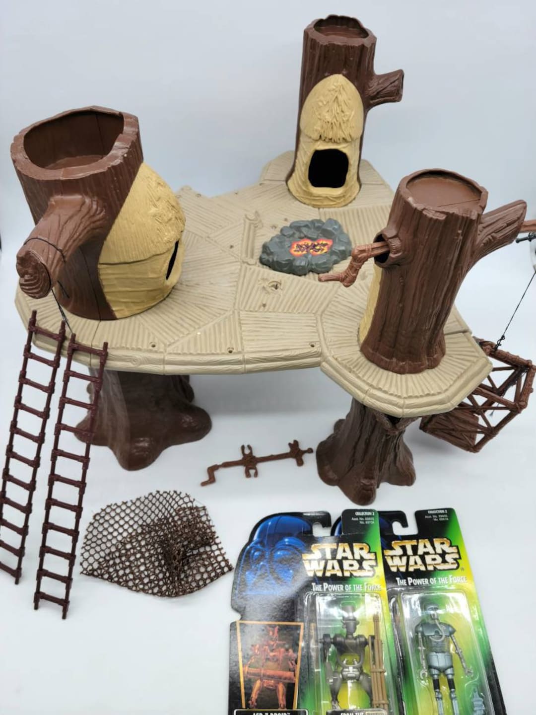 Ewok village action playset cheap 1983