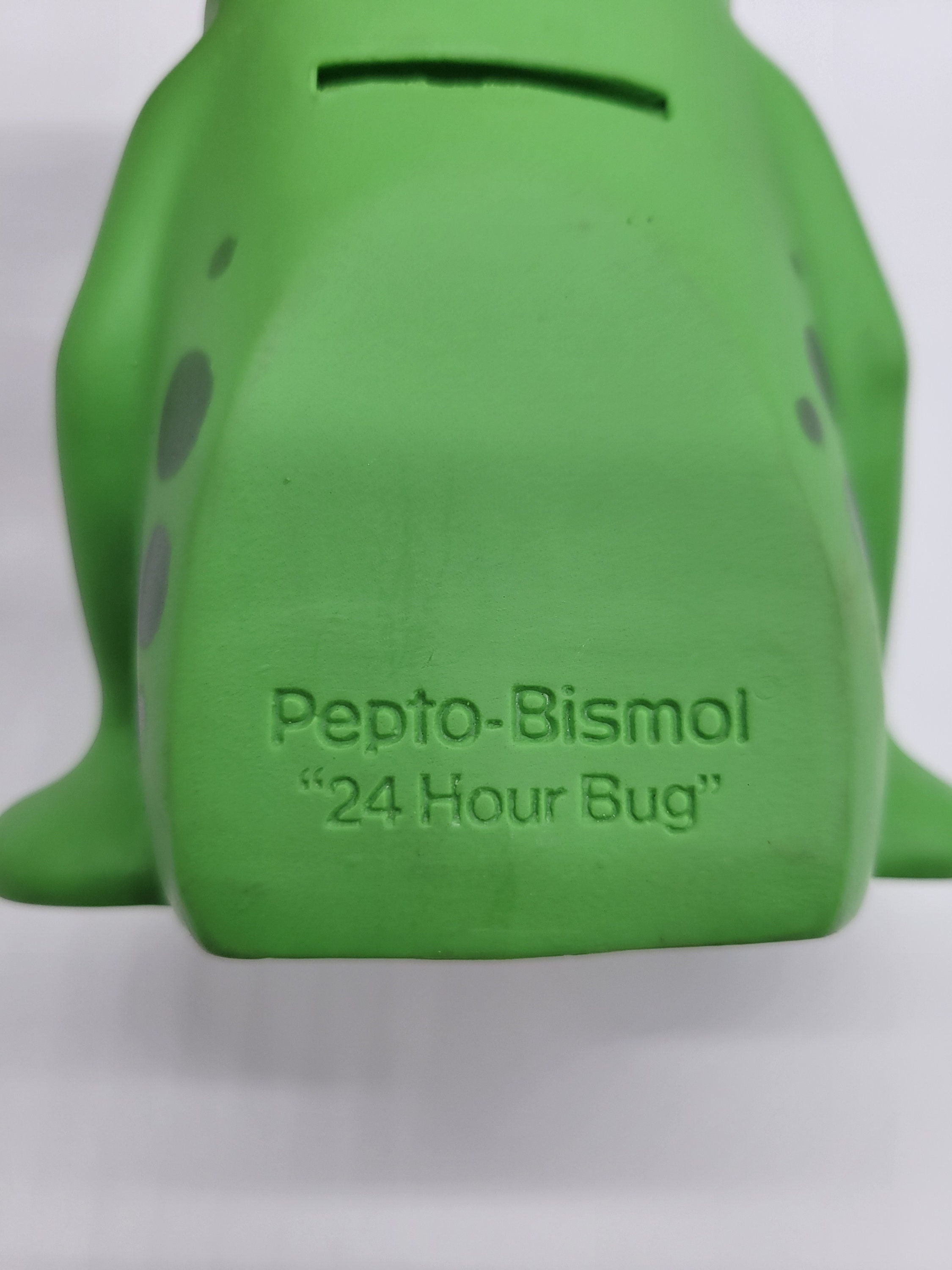 1970's Pepto Bismol - 24 Hour Bug Piggy Bank - Etsy