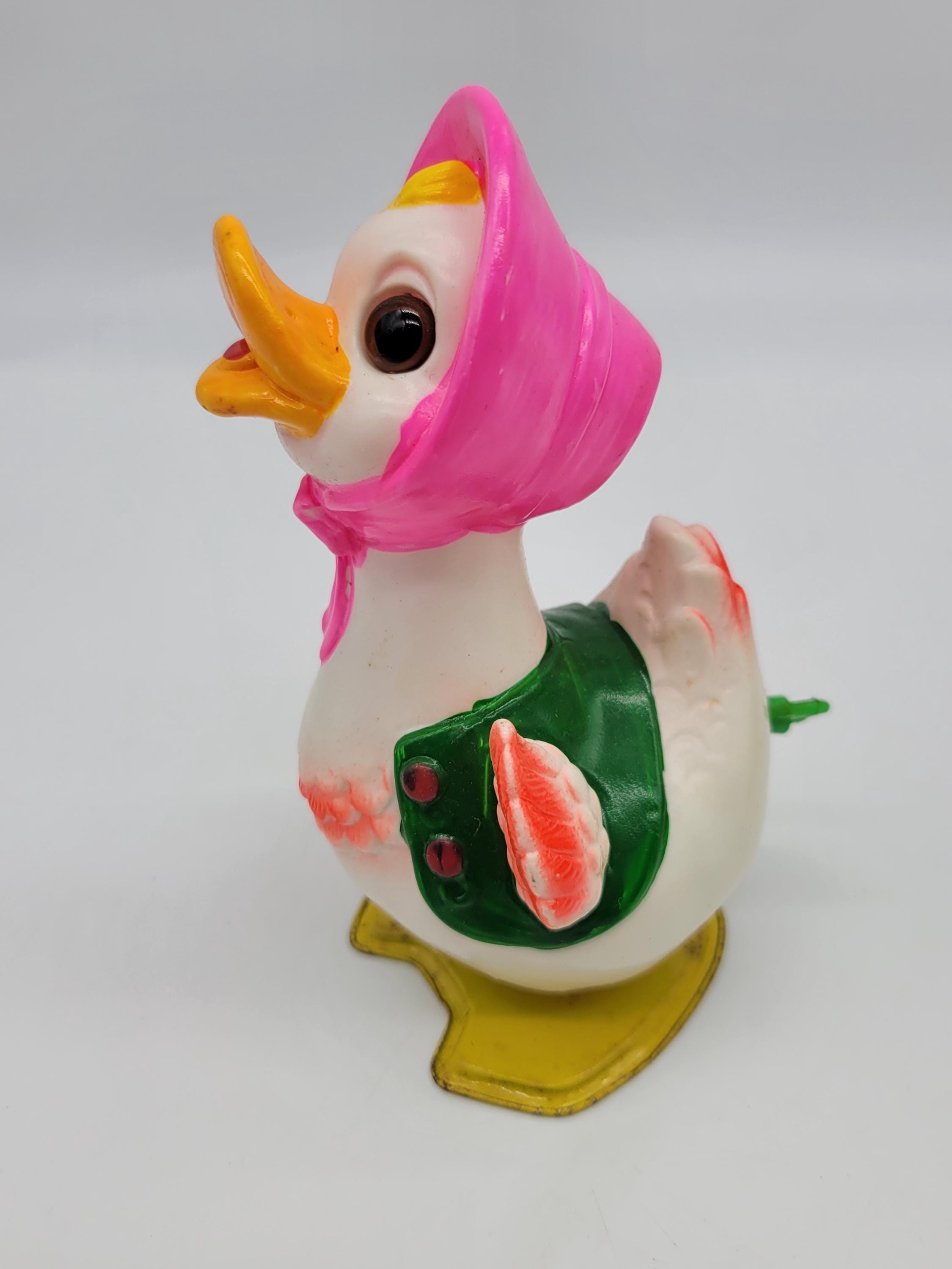 Vintage Mechanical Toy Waggle Duckling Wind up Toy Japan - Etsy
