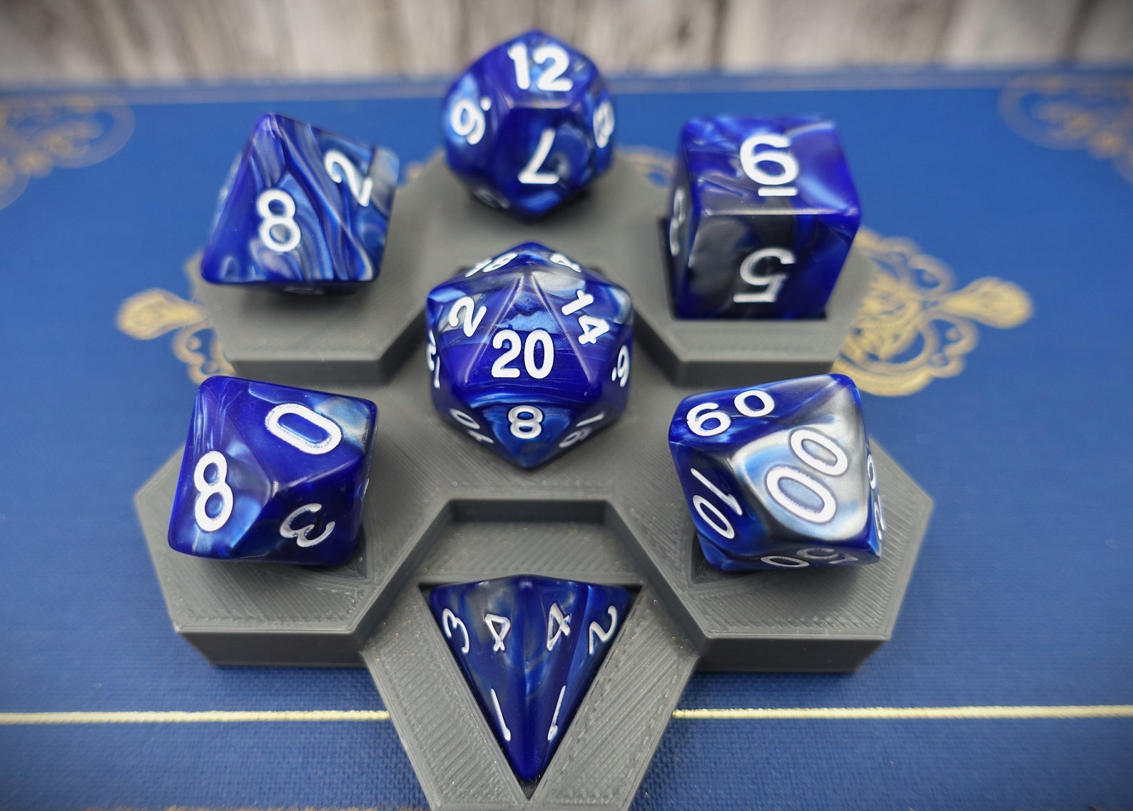 Storm Giant Strength Dnd Potion Bottle Dice Set Blue and - Etsy UK