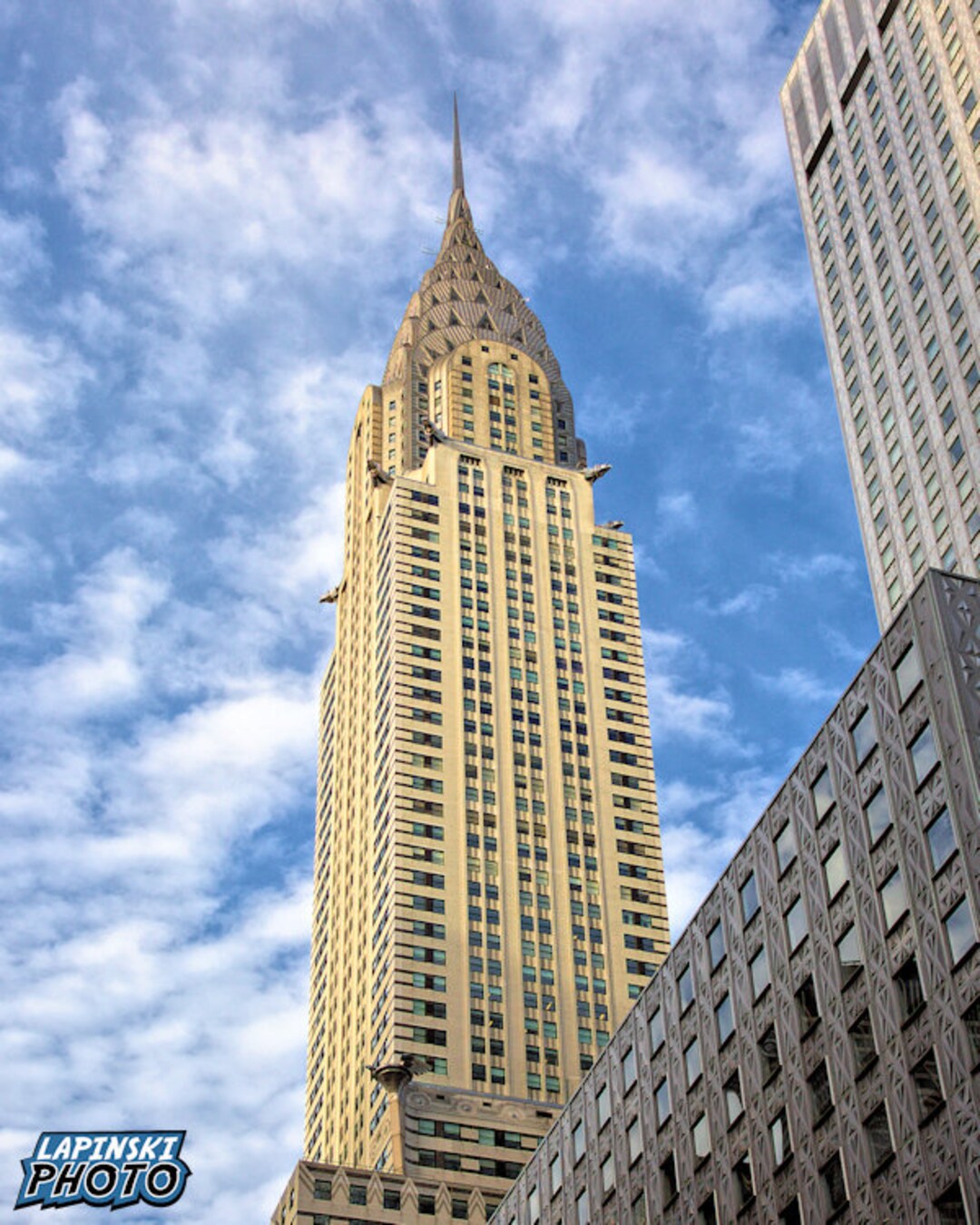 Chrysler Building New York City Photograph Color Photography Etsy