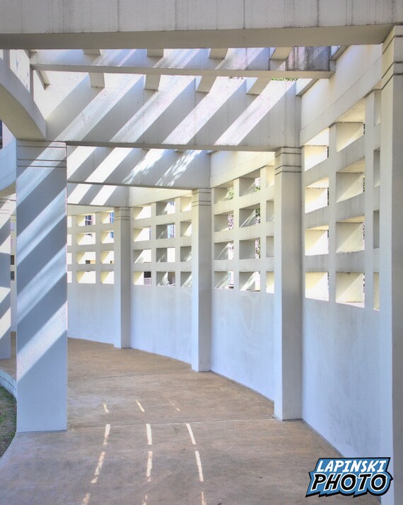 Pergola Photograph Dallas Texas Color Photography Wall Art Etsy