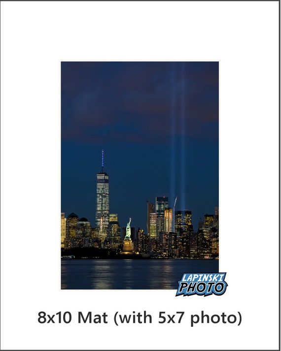 New York Tribute in Light Photograph, Color Photography, NYC