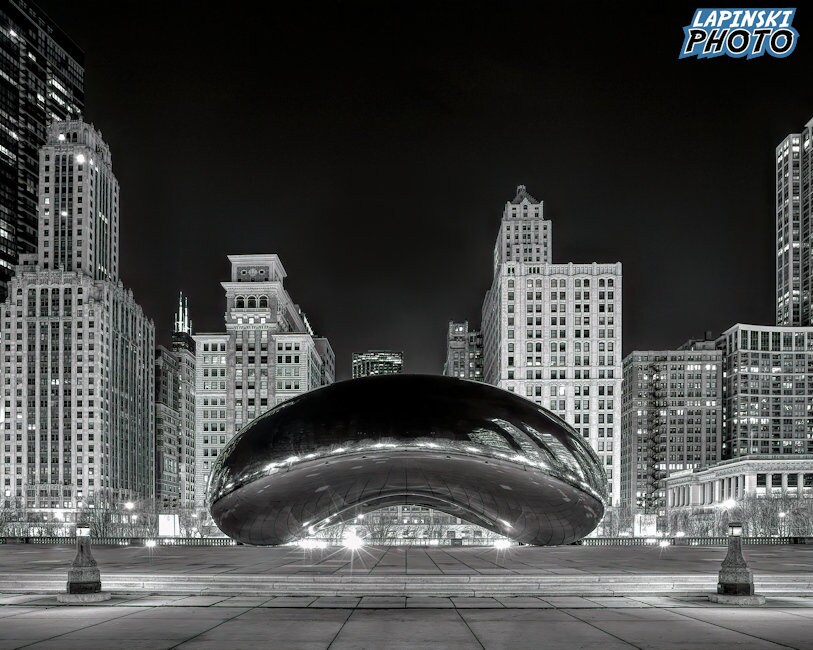 Chicago Black And White Wallpaper
