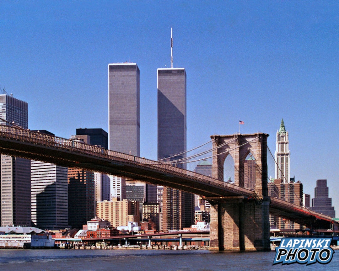 Old New York City Photograph, Color Photography, NYC Skyline Photo Old New York City Photograph, Color Photography, NYC Skyline Photo