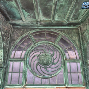 Asbury Park Photograph, Carousel House Building, Color Photography, Old Building, Jersey Shore Print, New Jersey Photo, &quot;Carousel Window #3&quot;